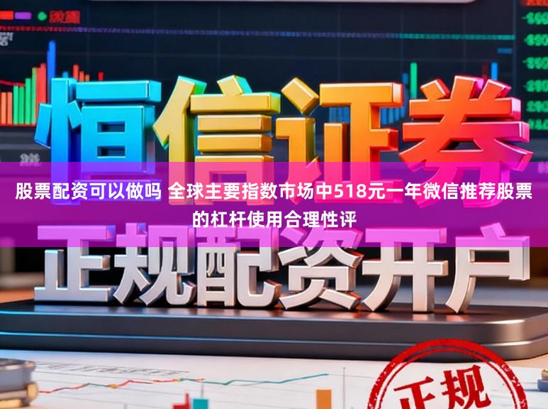 股票配资可以做吗 全球主要指数市场中518元一年微信推荐股票的杠杆使用合理性评