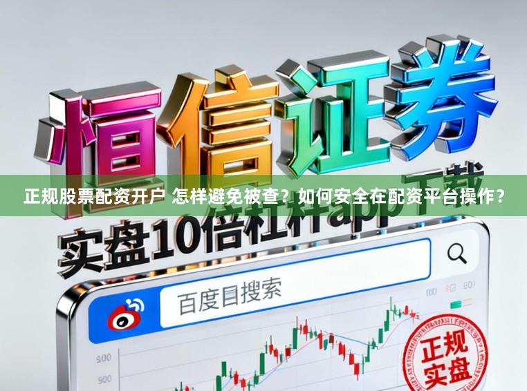 正规股票配资开户 怎样避免被查?如何安全在配资平台操作?