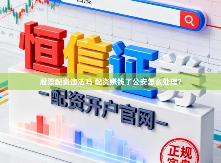 股票配资违法吗 配资赚钱了公安怎么处理？